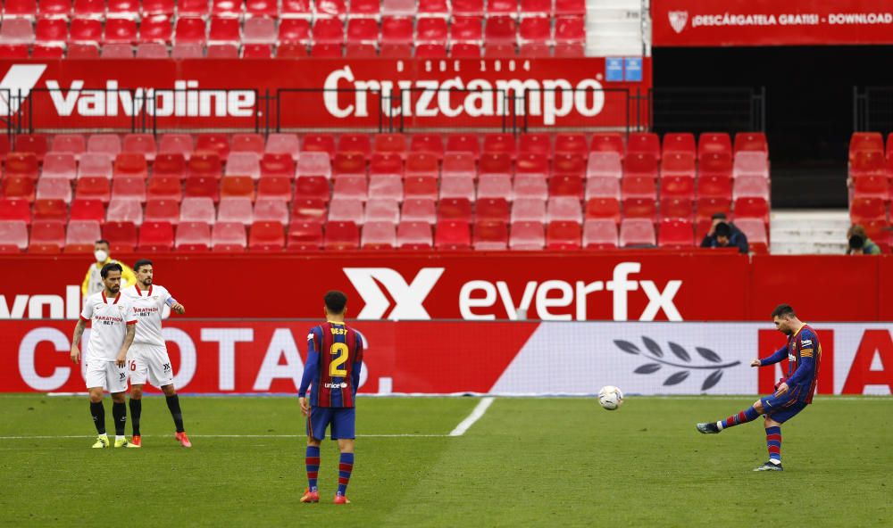 Sevilla - Barça, en imatges