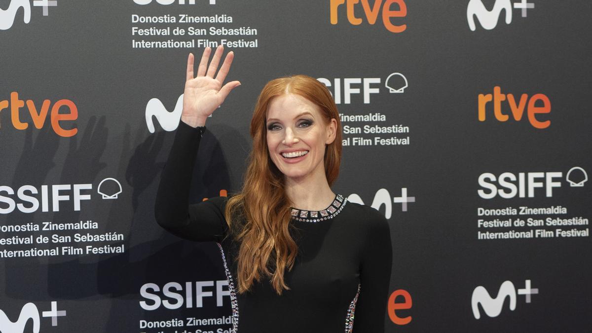 La actriz Jessica Chastain.