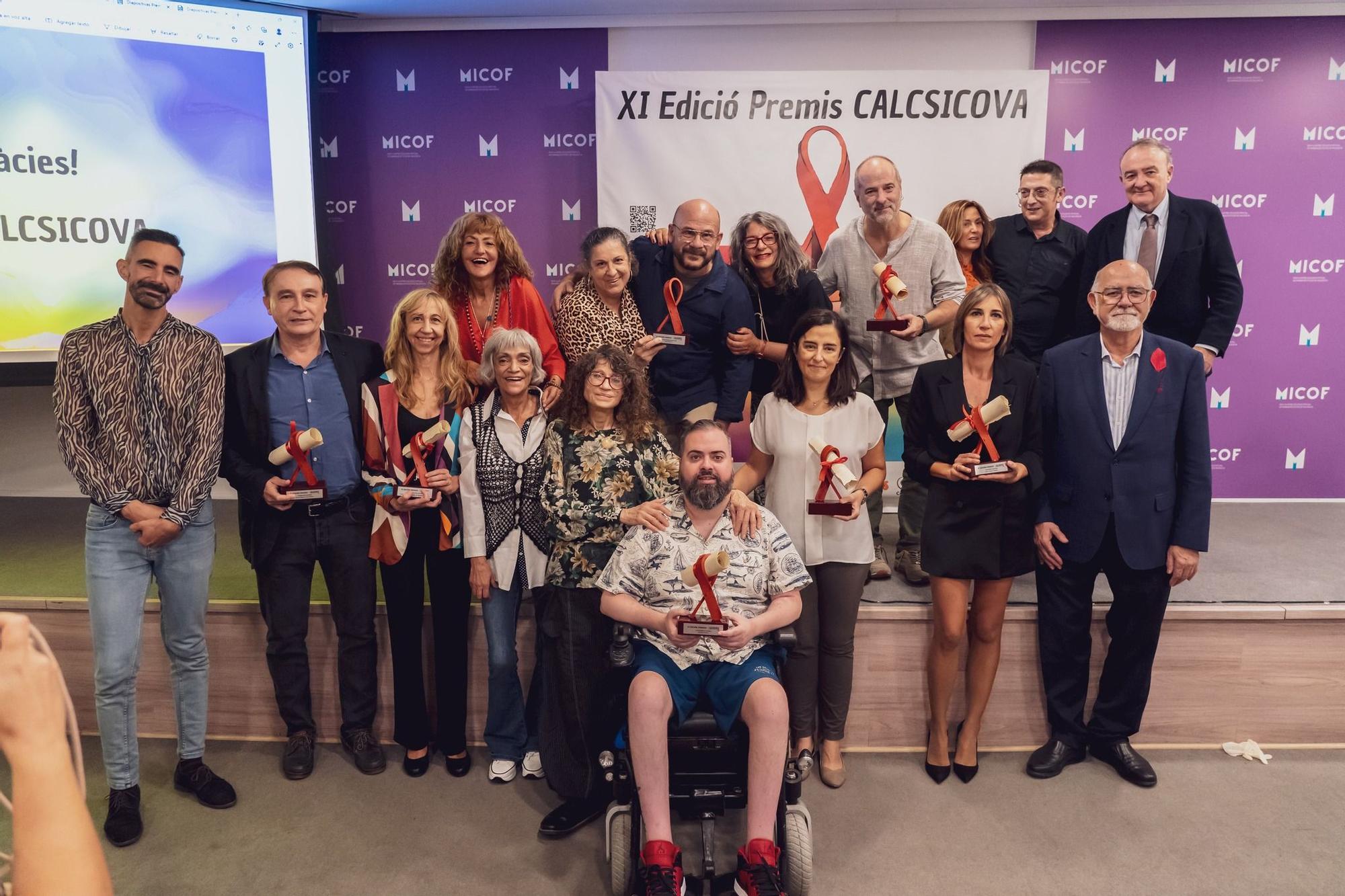 Premios de Calcsicova, entre los galardonados el Centro de Salud Sexual del Hospital General de Elche.