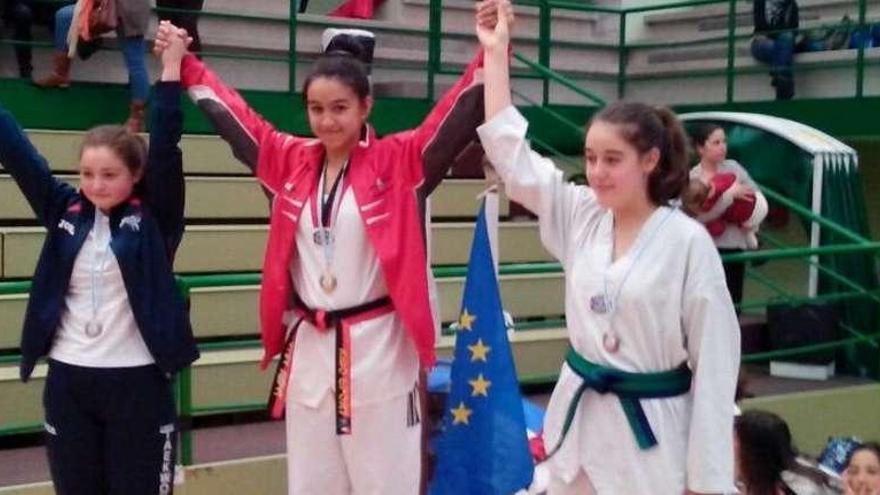 Alba Vidal, del Kido Sport de Sanxenxo, campeona provincial