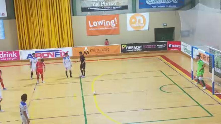 Manresa FS-Saragossa: Corvo marca el 4 a 3 de penal (6-9 al final)