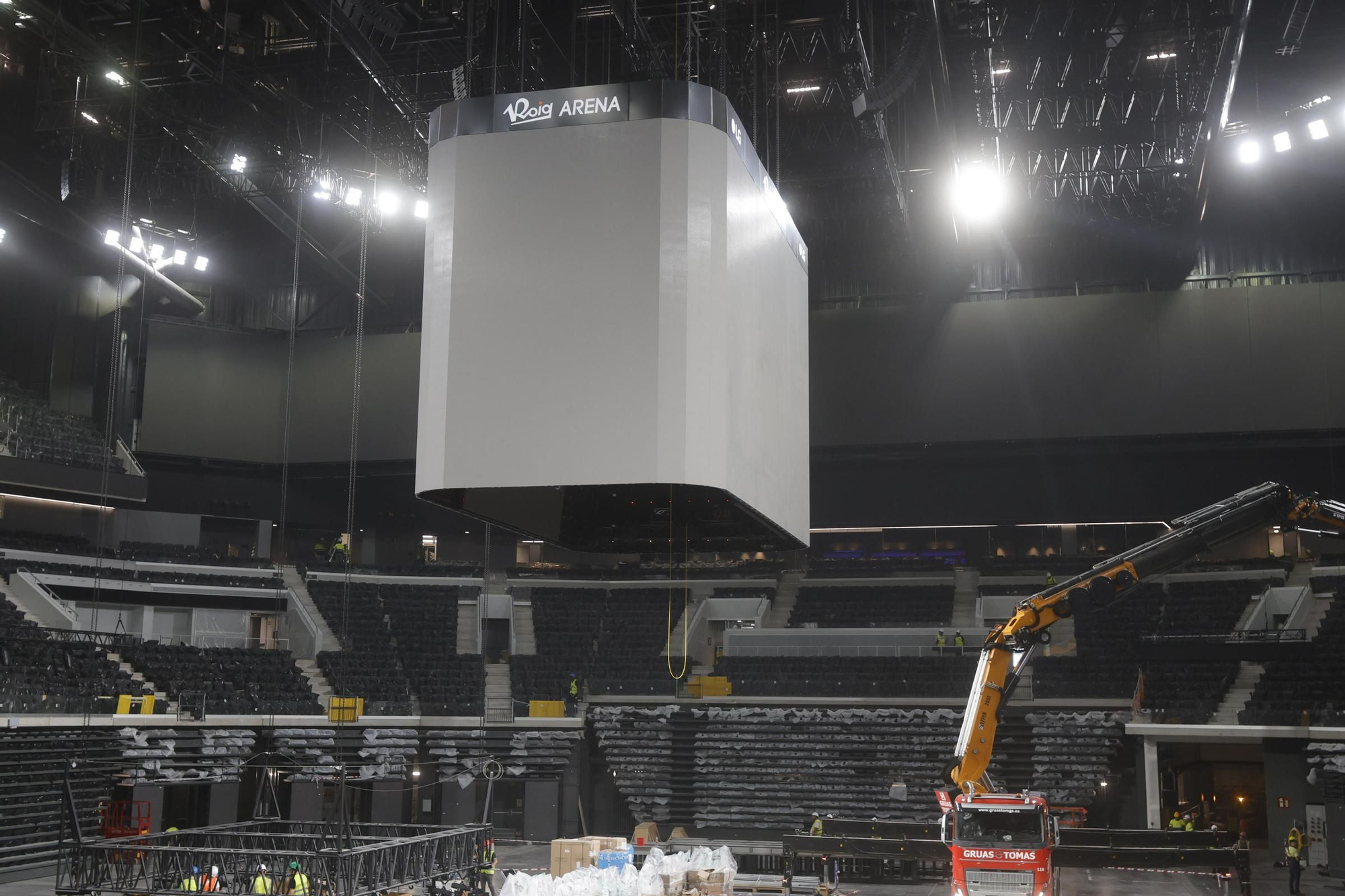 Obras del Roig Arena: Presentación del proyecto de innovación tecnológica