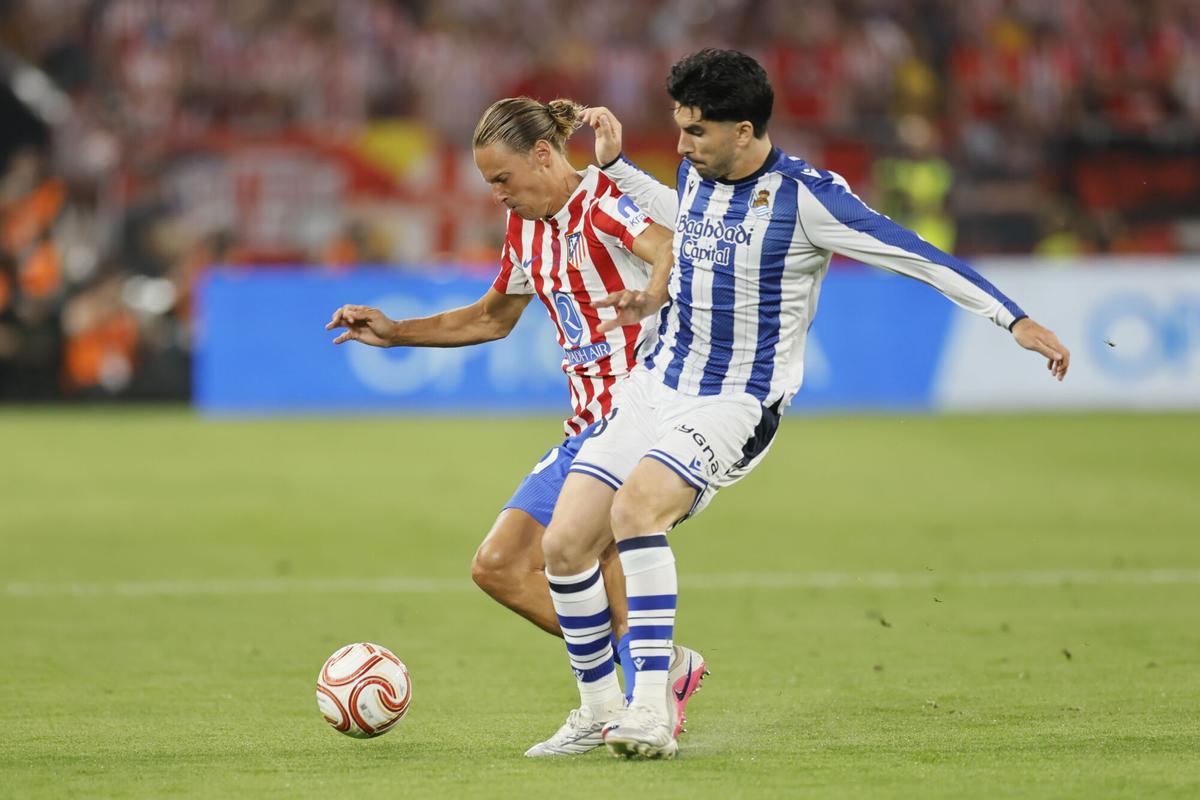 Final de Copa del Rey: Atlético de Madrid - Real Sociedad, en imágenes Final de Copa del Rey: Atlético de Madrid - Real Sociedad, en imágenes