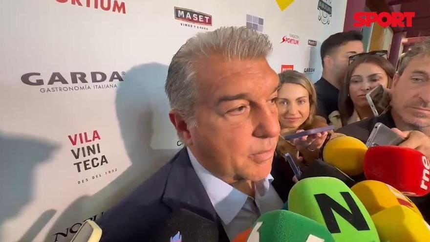 Respuesta contundete de Joan Laporta a Florentino Pérez
