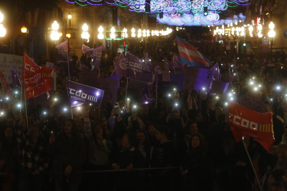 Manifestación del 8M en Alicante