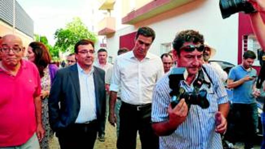 Pedro Sánchez: "Extremadura es punta de lanza en el cambio socialista"