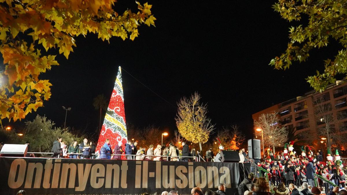 Actividad de la programación navideña de Ontinyent.
