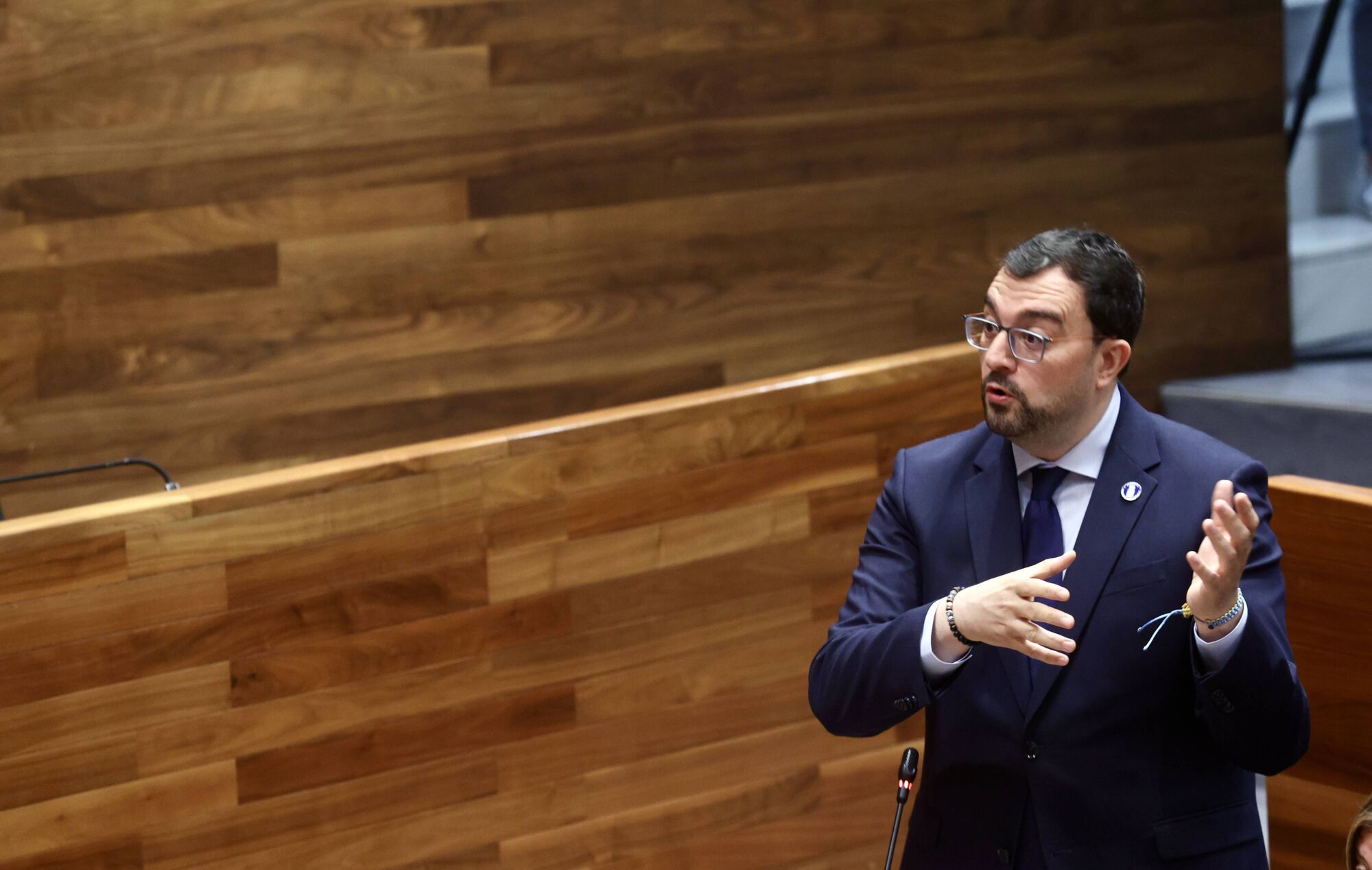 Así fue la sesión de control al Gobierno en la Junta del Principado