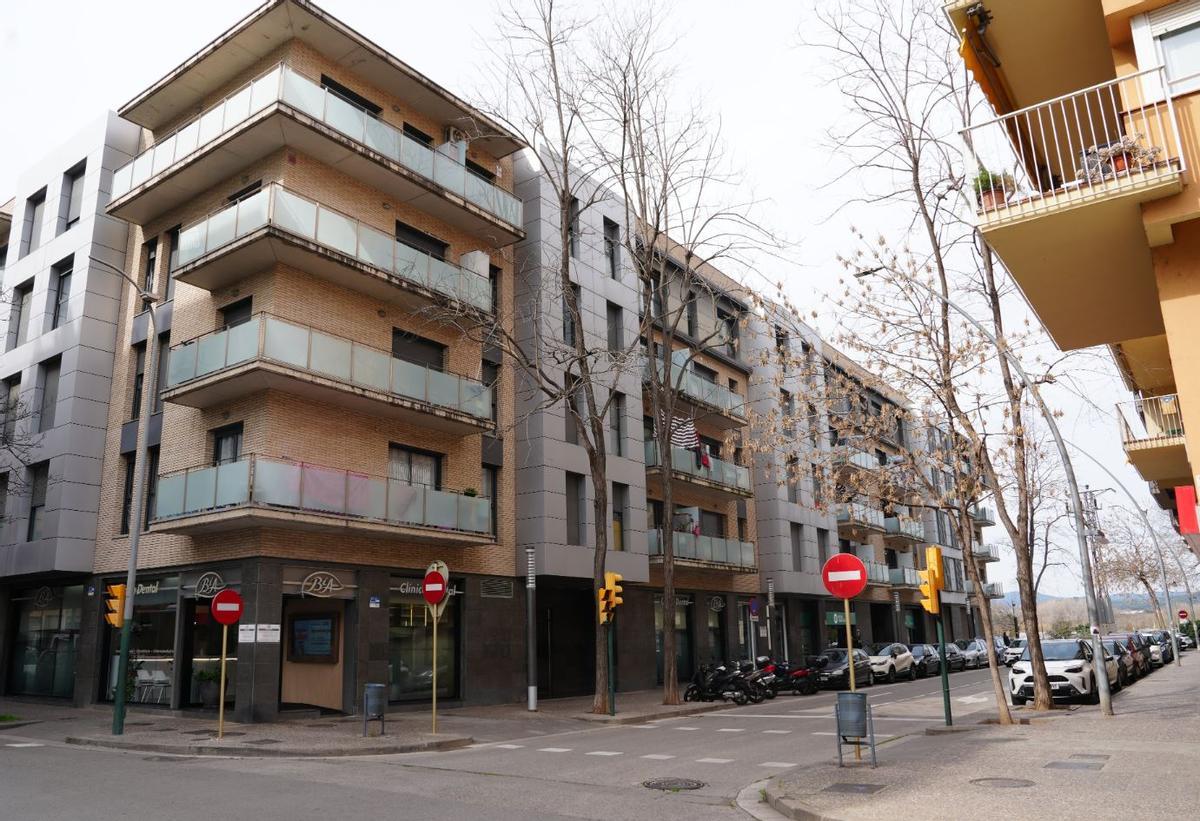 Edificis d’habitatges a Girona.