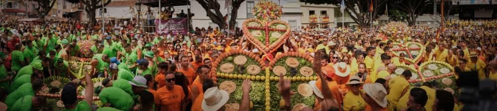 Los corazones de Tejina se alzan al cielo