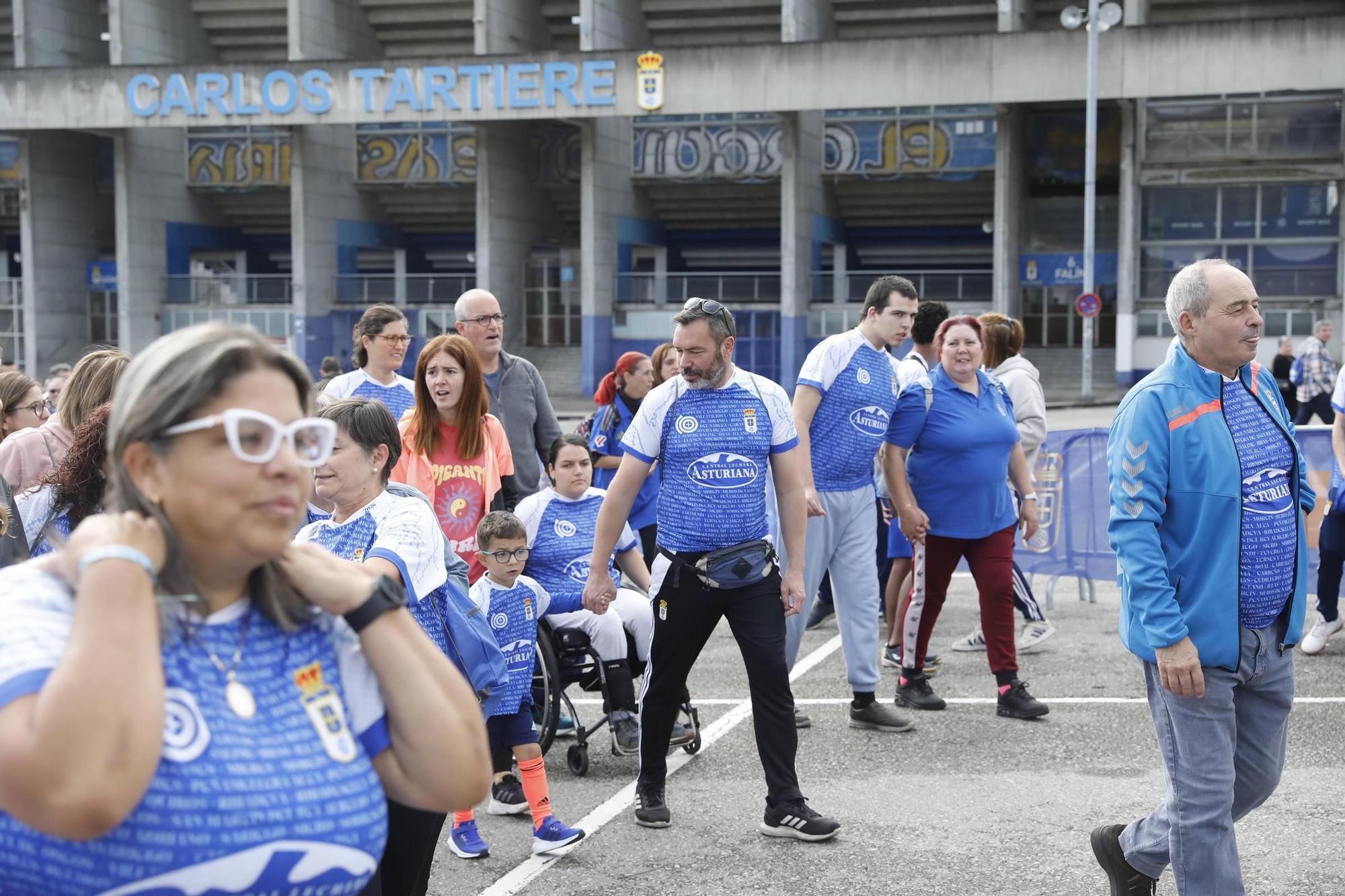 EN IMÁGENES: Así ha sido la carrera por el centenario del Real Oviedo