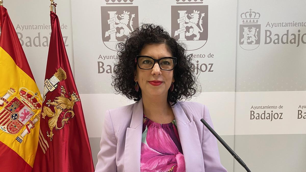 La portavoz socialista, Silvia González.