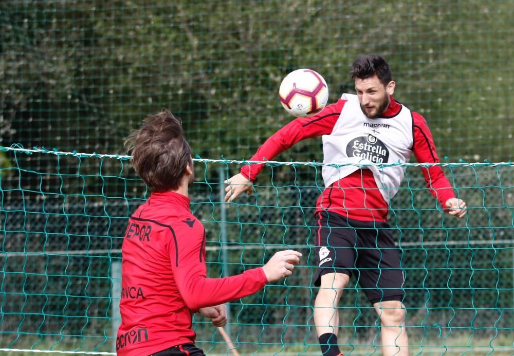 José Luis Martí propone un entrenamiento para reforzar el trabajo táctico.