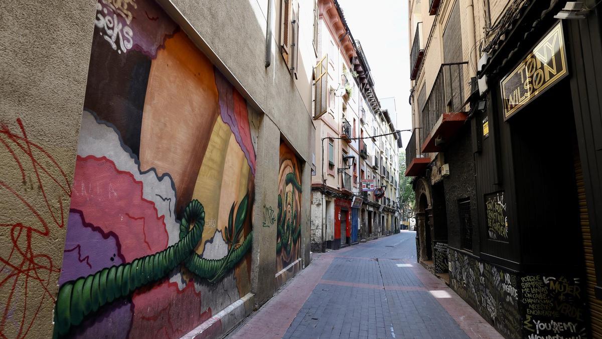 La calle El Temple, donde se ubica la discoteca en la que tuvieron lugar los hechos.