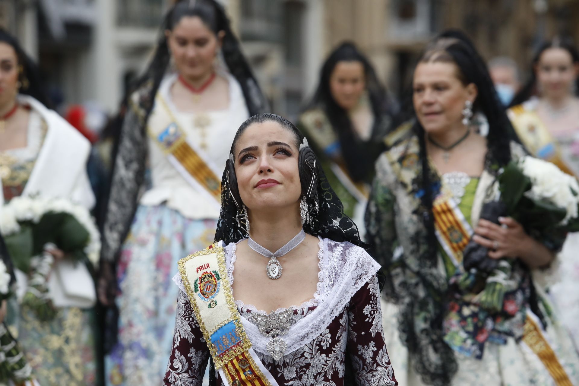 Fotos emotivas ofrenda Fallas