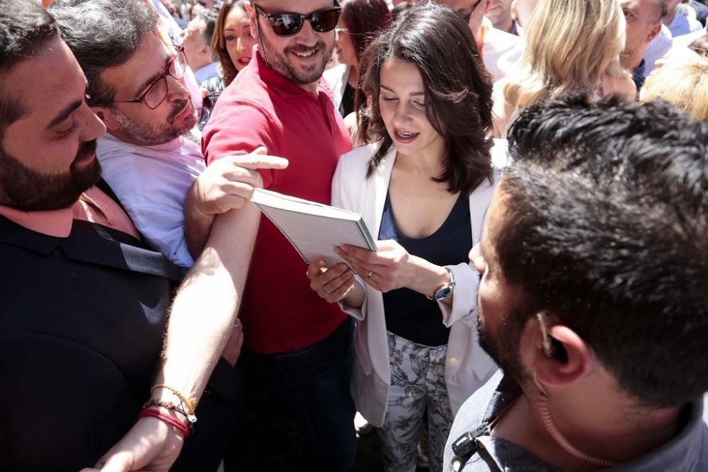 Inés Arrimadas en Murcia