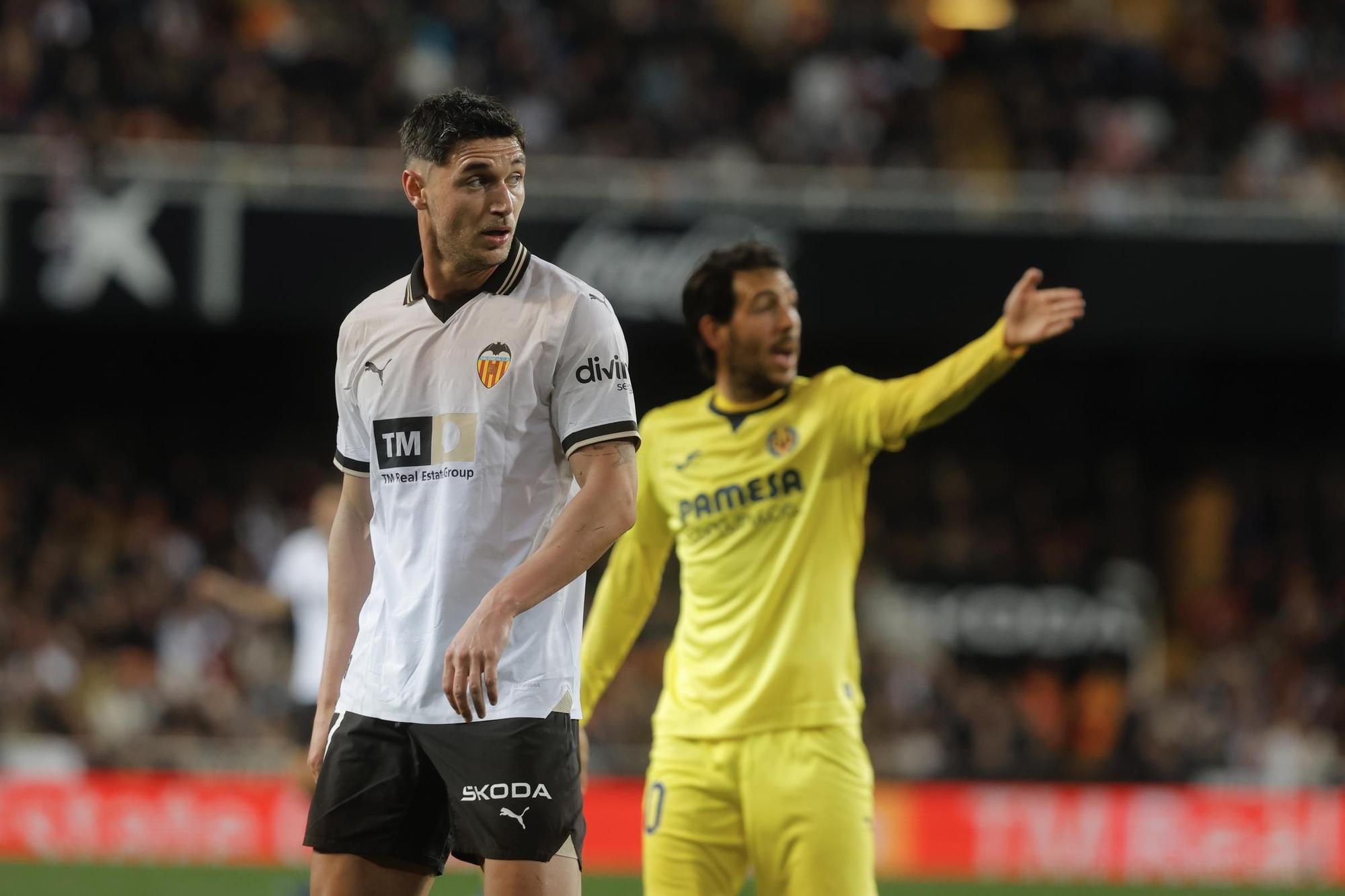 Valencia - Villarreal en imágenes