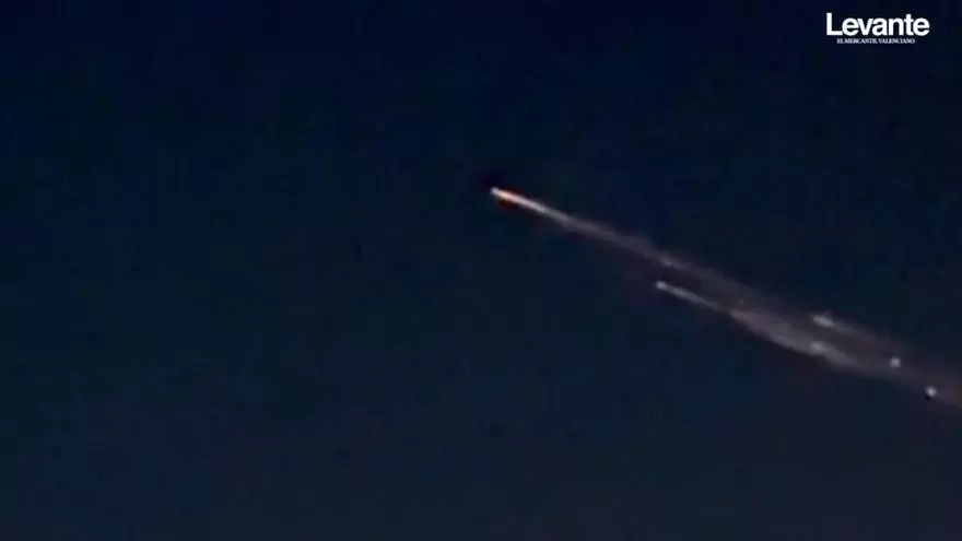 Un espectacular fenómeno espacial sorprende en plena medianoche en la Comunidad Valenciana