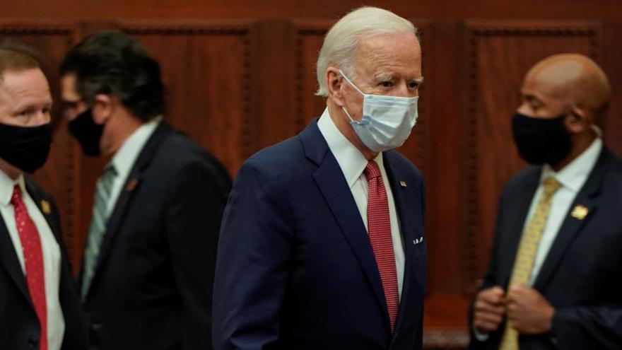 El virtual candidato demócrata a la Casa Blanca, Joe Biden.