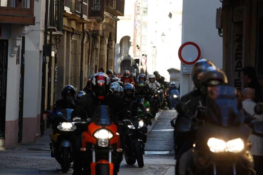 Marcha de motos de la AMZ