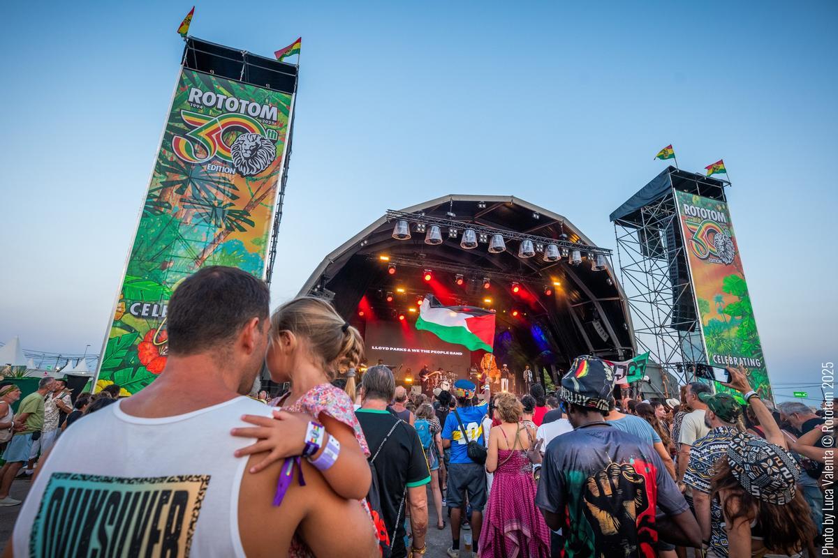 El Rototom Sunsplash de Benicàssim es un festival para disfrutar en familia con actividades respetuosas para los más pequeños.