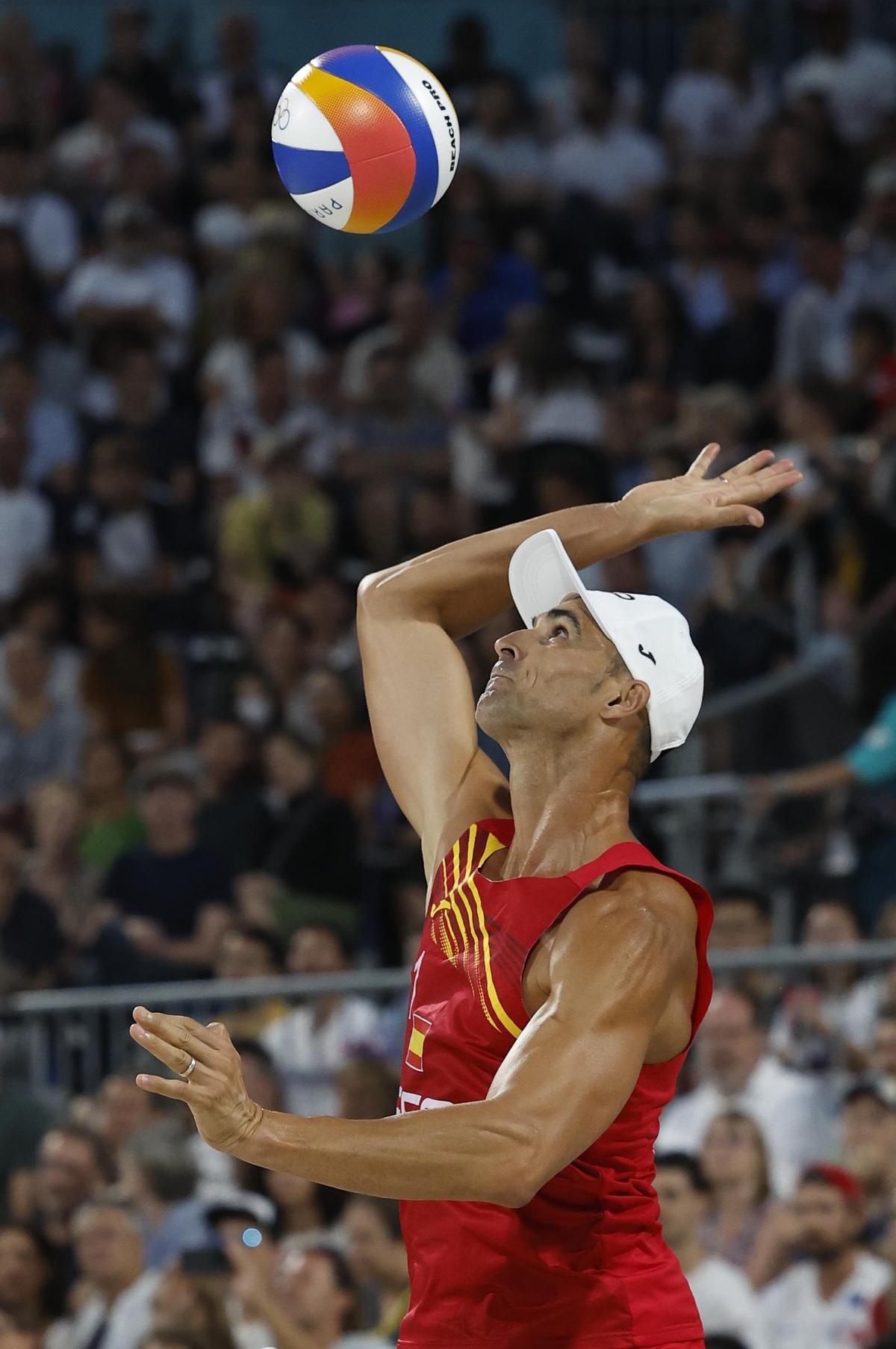 Vóley playa: España - Noruega.