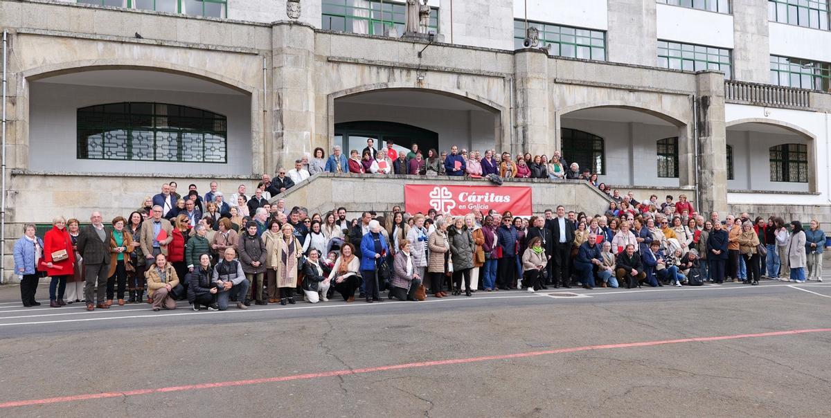 Encuentro de Cáritas celebrado este sábado en Santiago