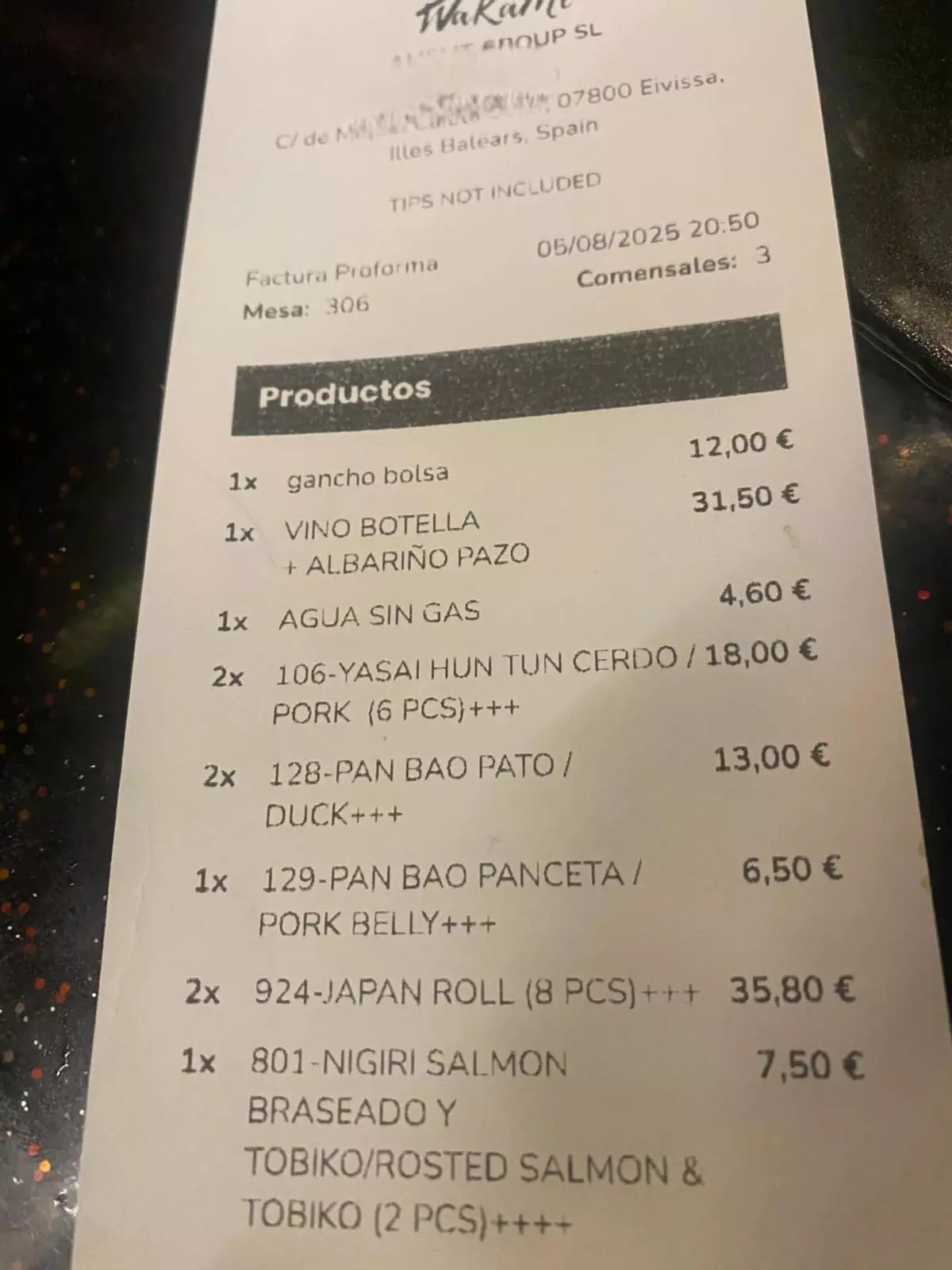 La supuesta estrategia de un restaurante de Baleares para encarecer la cuenta de sus clientes