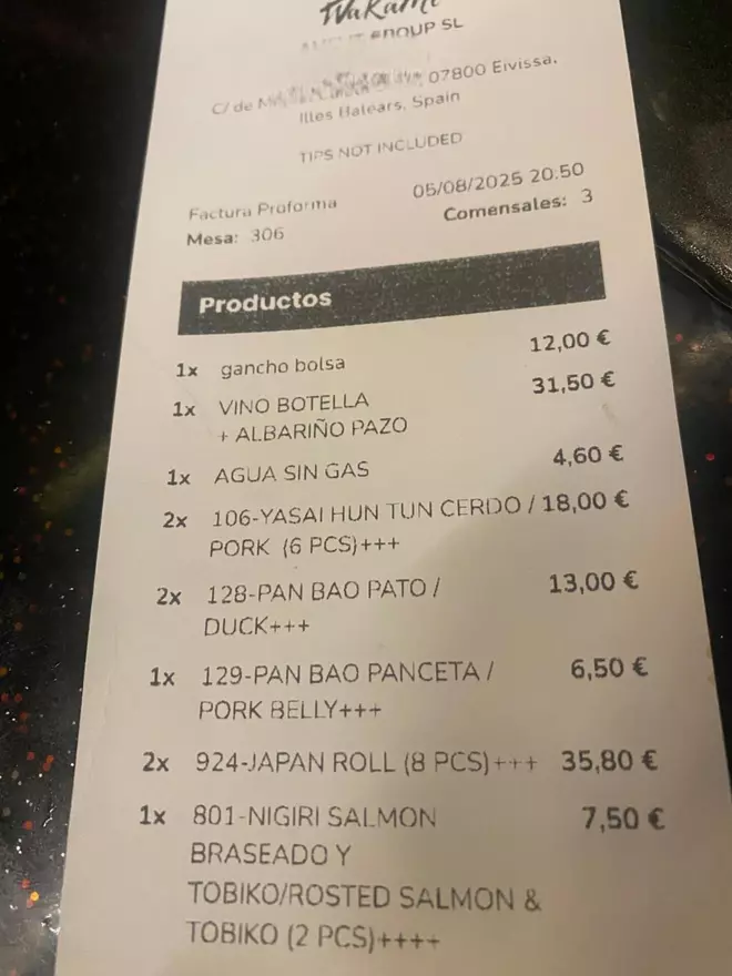 La supuesta estrategia de un restaurante de Baleares para encarecer la cuenta de sus clientes