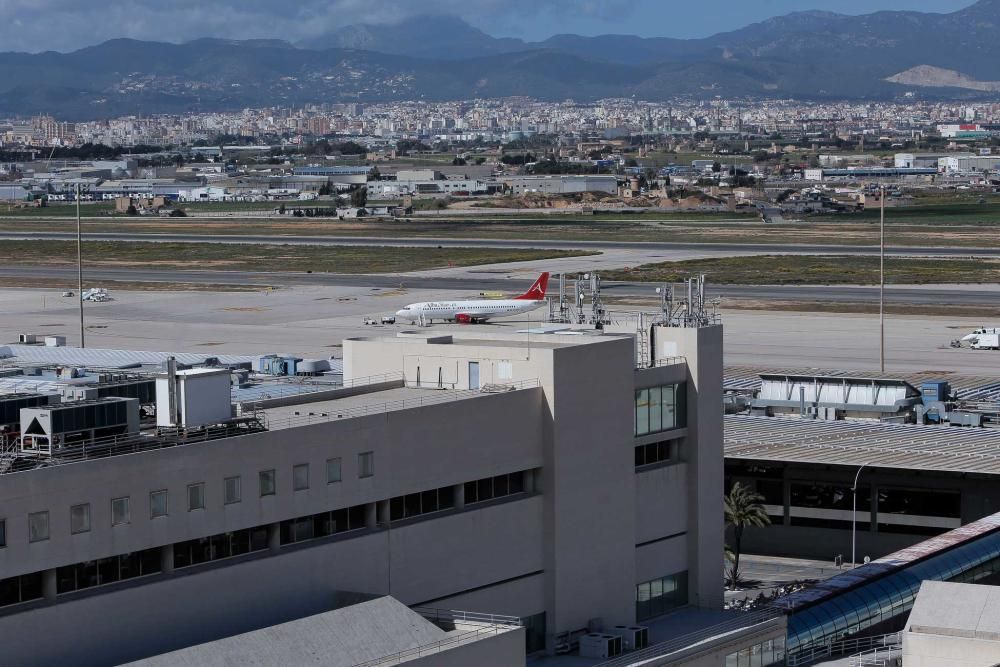 Torre de control a 66 vuelos por hora