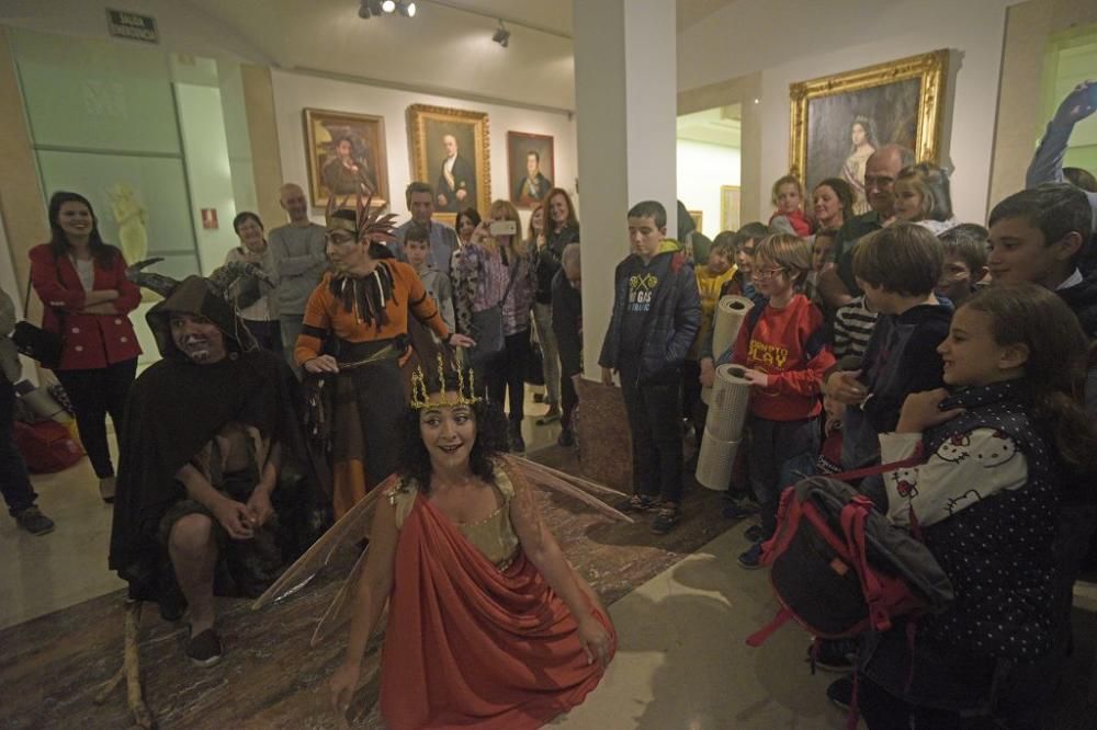 'Noche en los museos' con niños en el Mubam