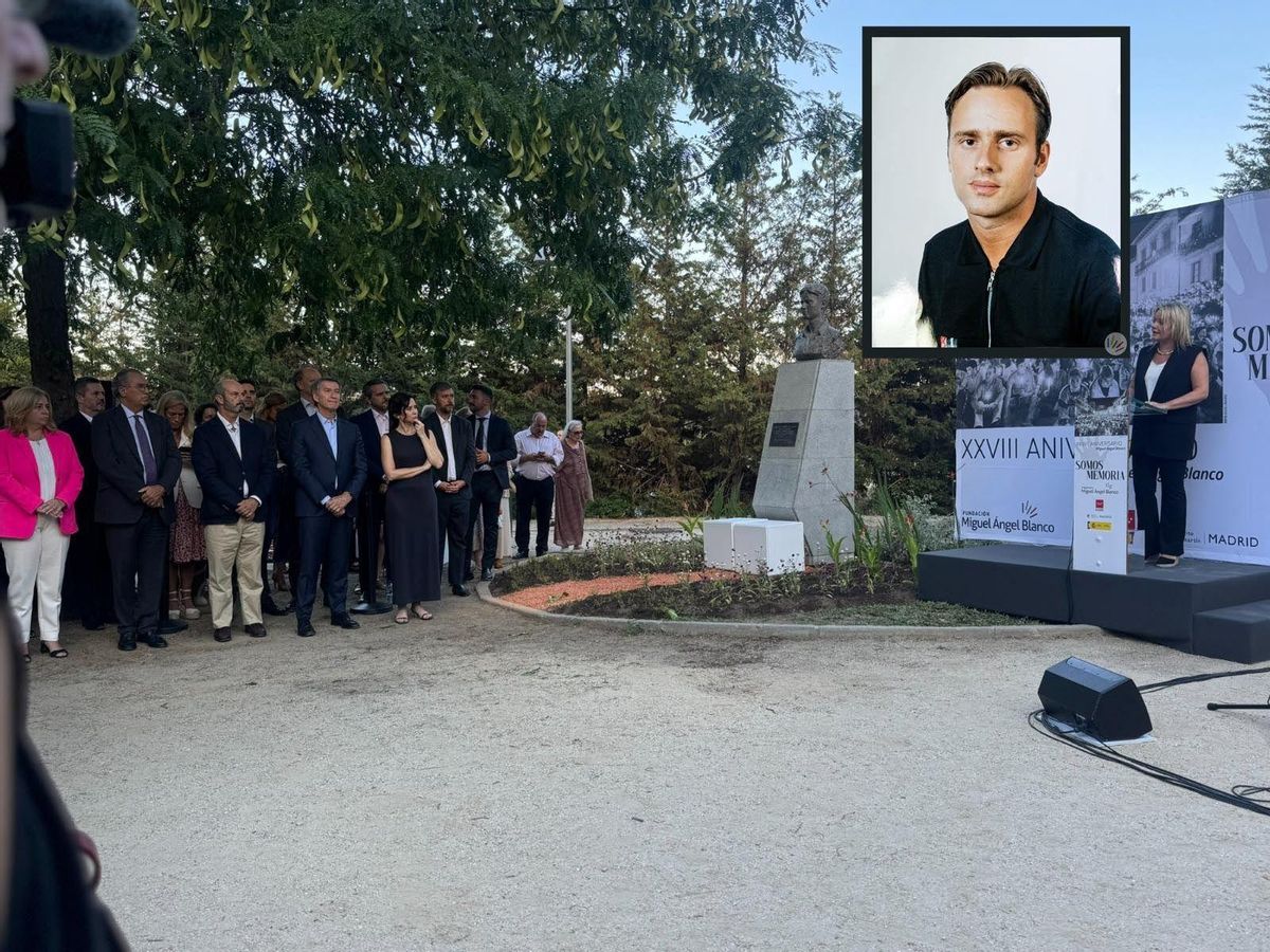 El acto de homenaje a Miguel Ángel Blanco, asesinado hace 28 años.