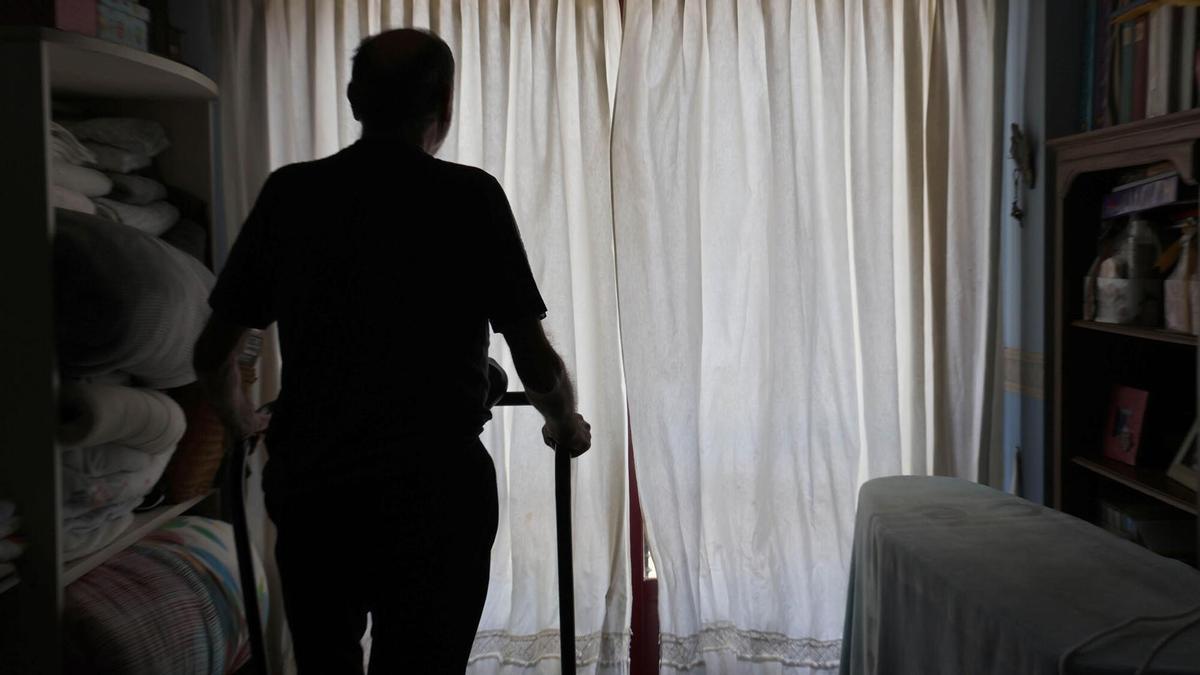 Imagen de archivo de un paciente de esclerosis lateral amiotrófica (ELA)