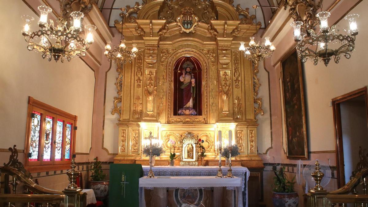 Onda y la Diputación unen esfuerzos para la restauración del retablo del Santísimo Salvador