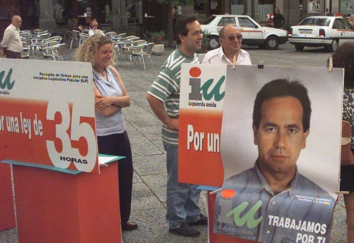 Guarido, tras tomar posesión como alcalde en su primer mandato.