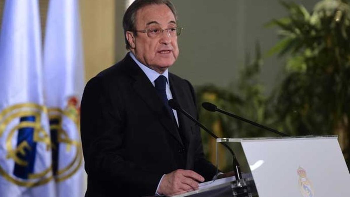 Florentino Pérez, presidente del Real Madrid