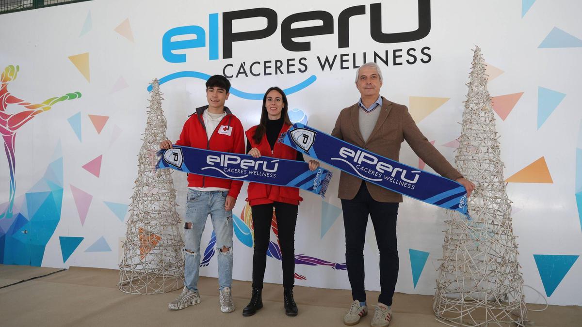 Presentación de la XII Gala Solidaria de Gimnasia Rítmica de El Perú Cáceres Wellness