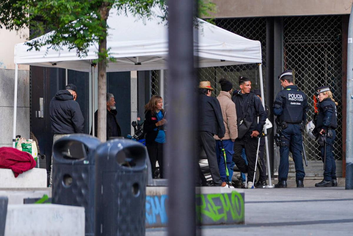 Dispositivo policial en Barcelona para desalojar La Tancada