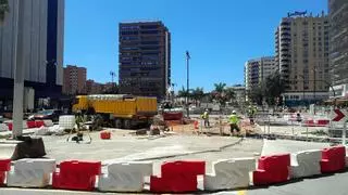 Avanzan las obras de la línea 2 del metro de Málaga: comienzan a instalar los muros del futuro túnel