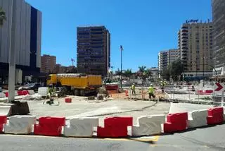 Avanzan las obras de la línea 2 del metro de Málaga: comienzan a instalar los muros del futuro túnel