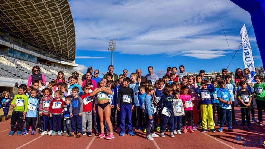 Los niños también tienen su hueco en el maratón de Málaga