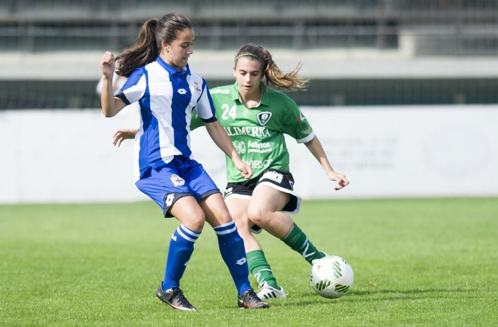 El Dépor femenino empata ante el Oviedo Moderno