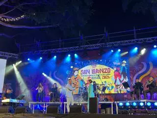 San Lorenzo recuerda a las víctimas de los terremotos en Venezuela en la Fiesta Mayor en honor a su patrón