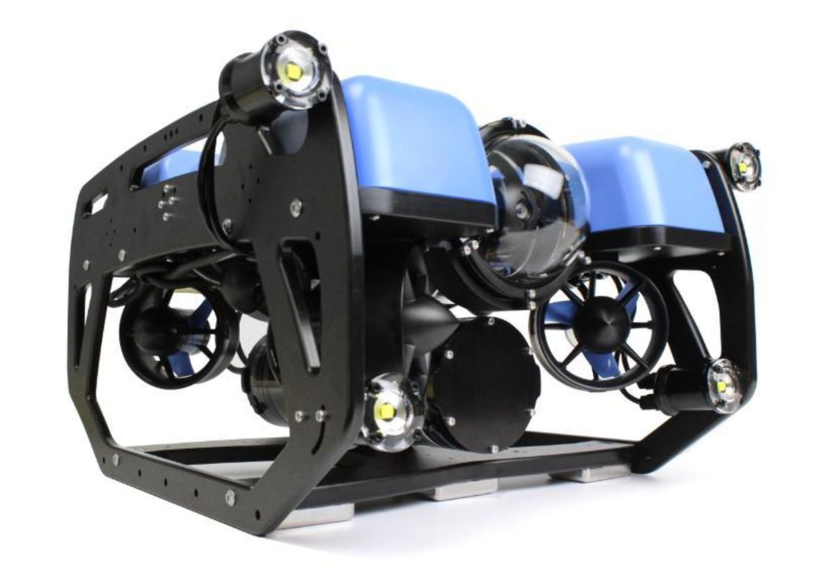 El ROV que se utilizará en el proyecto Perizia