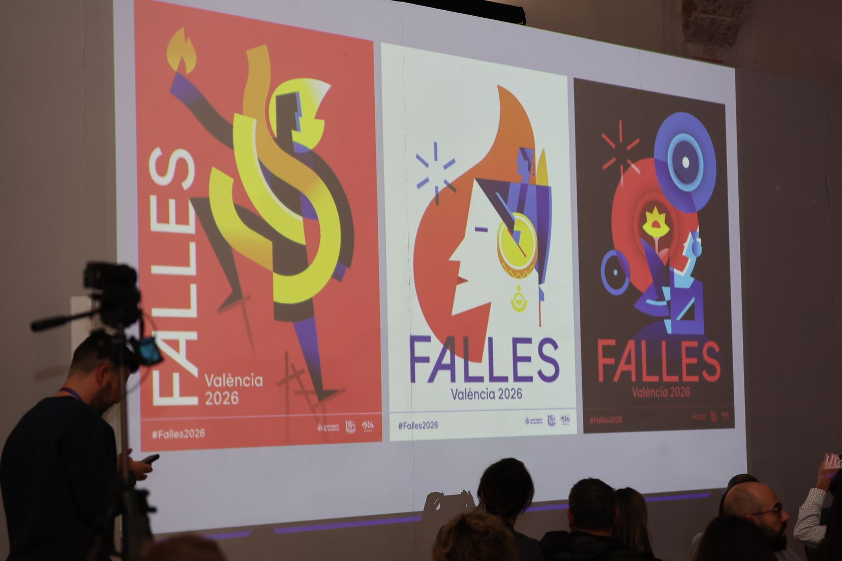 Presentación de la Imagen Gráfica de las Fallas 2026, en imágenes