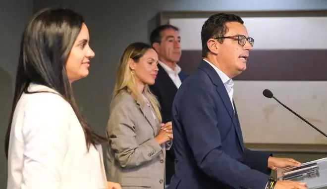 Coalición Canaria, contento con sus resultados electorales