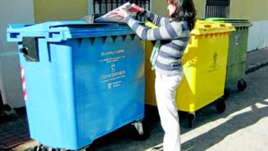 Sierra de San Pedro incrementa la recogida selectiva de residuos