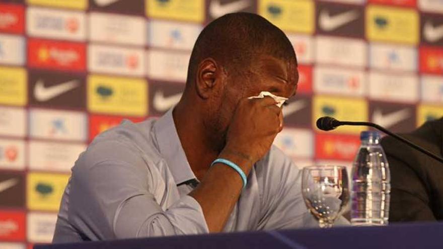 Abidal: &quot;Quería seguir en el Barça&quot;