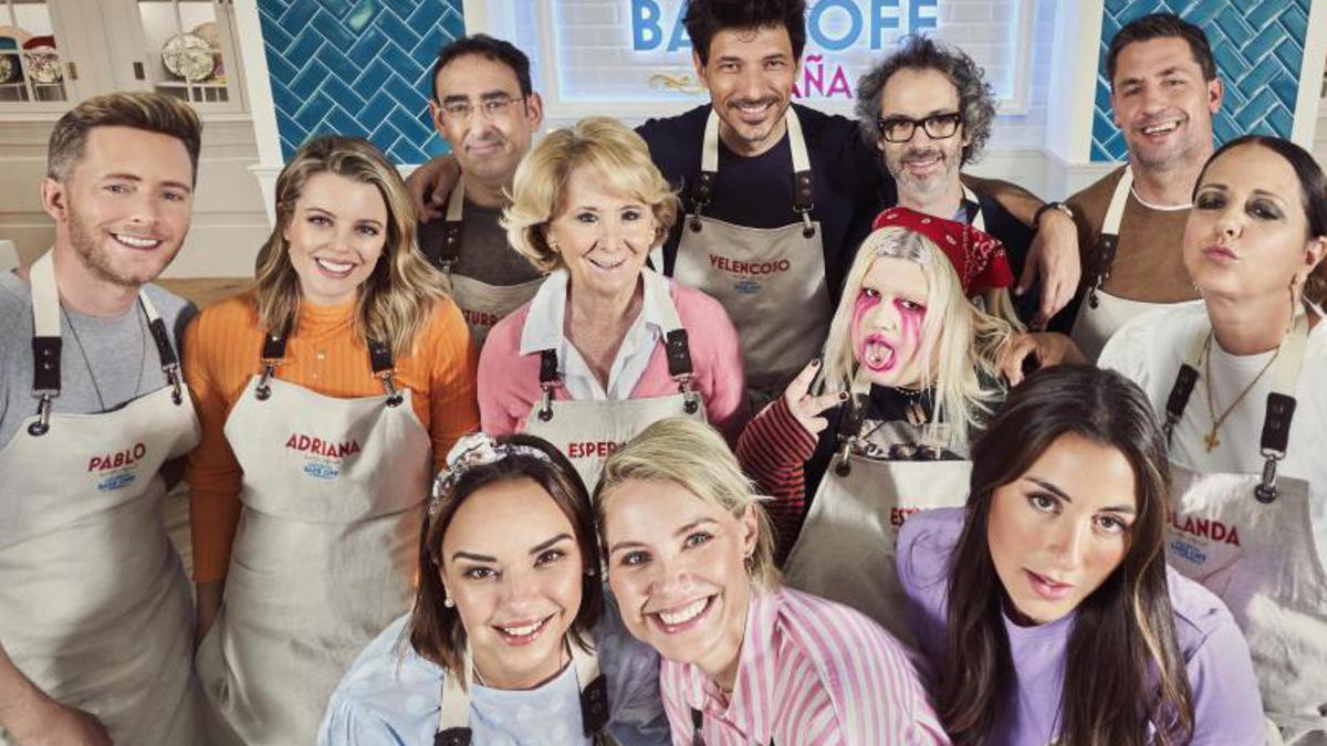 Los cocnursantes de 'Celebrity bake off España'