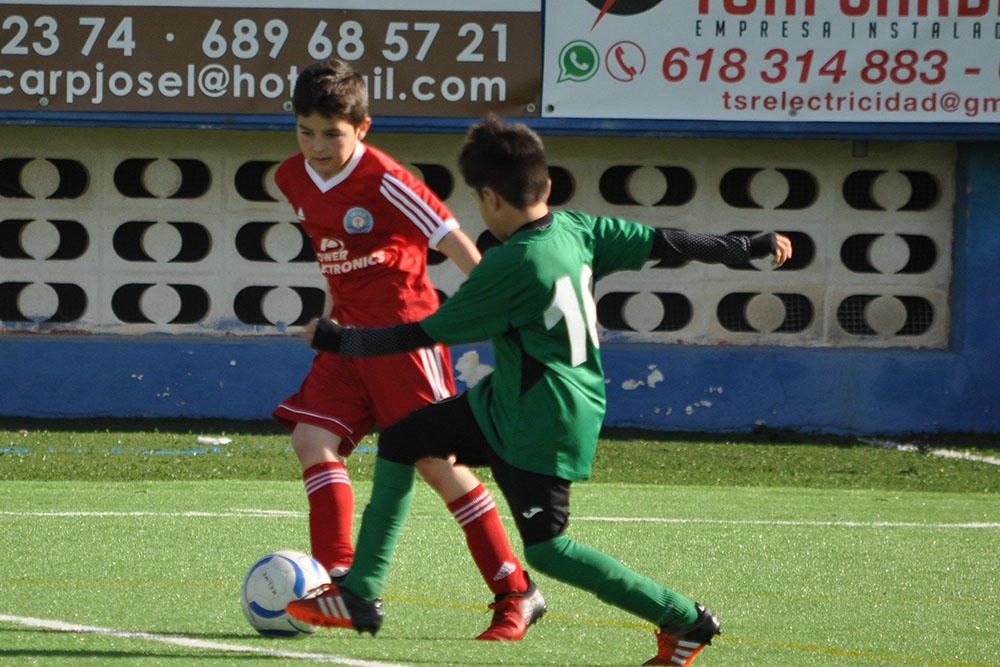 Fútbol base del fin de semana